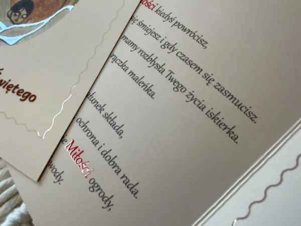 Matka Boża z Dzieciątkiem na ramionach - Pamiątka Chrztu Świętego - obrazek 6